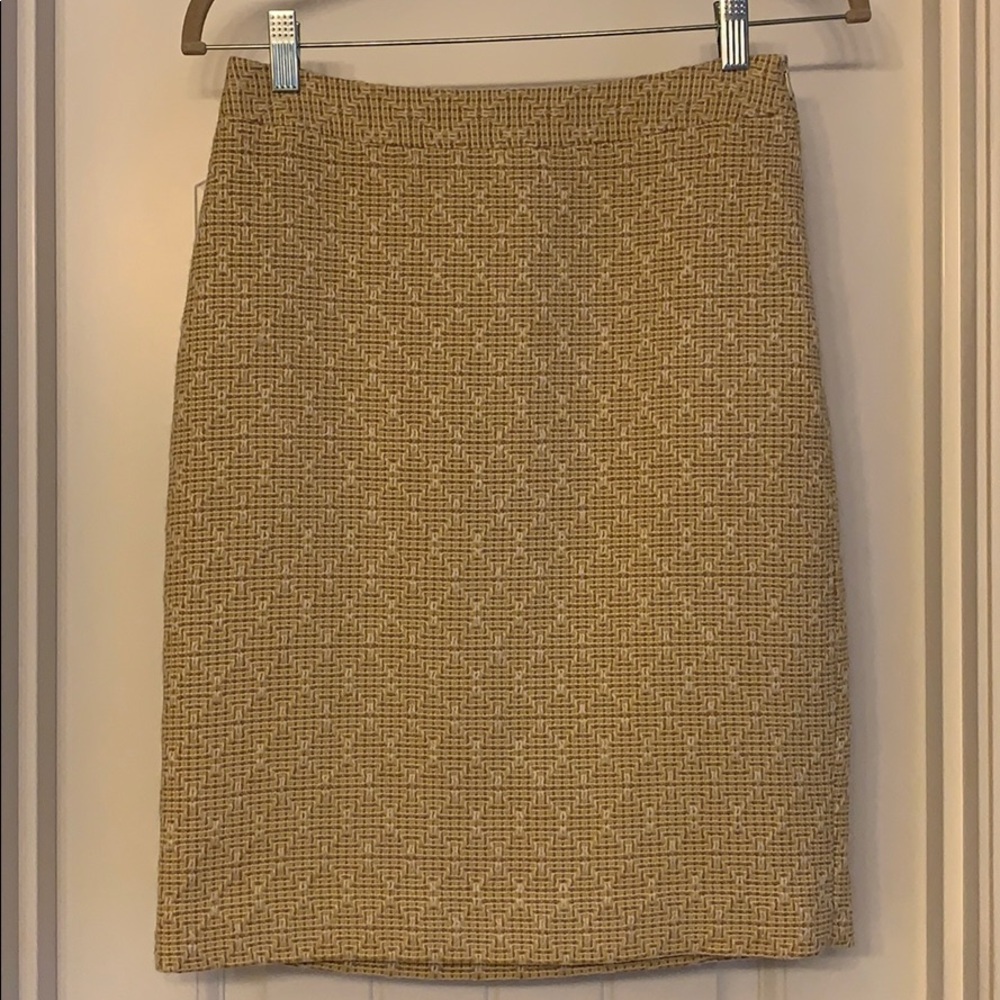 Tweed pencil skirt by banana republic